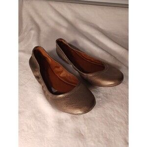Lucky‎ Brand gold Emmie Ballet flats
